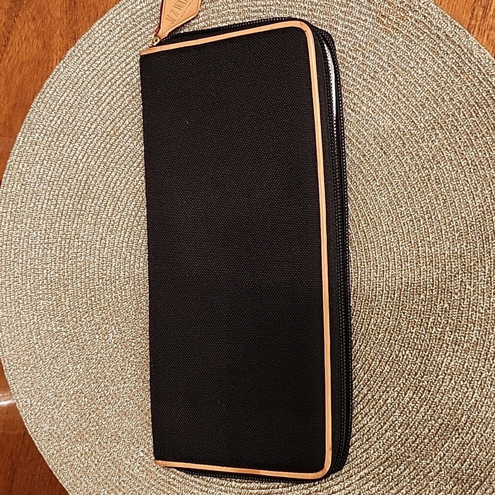 MZ Wallace black clutch